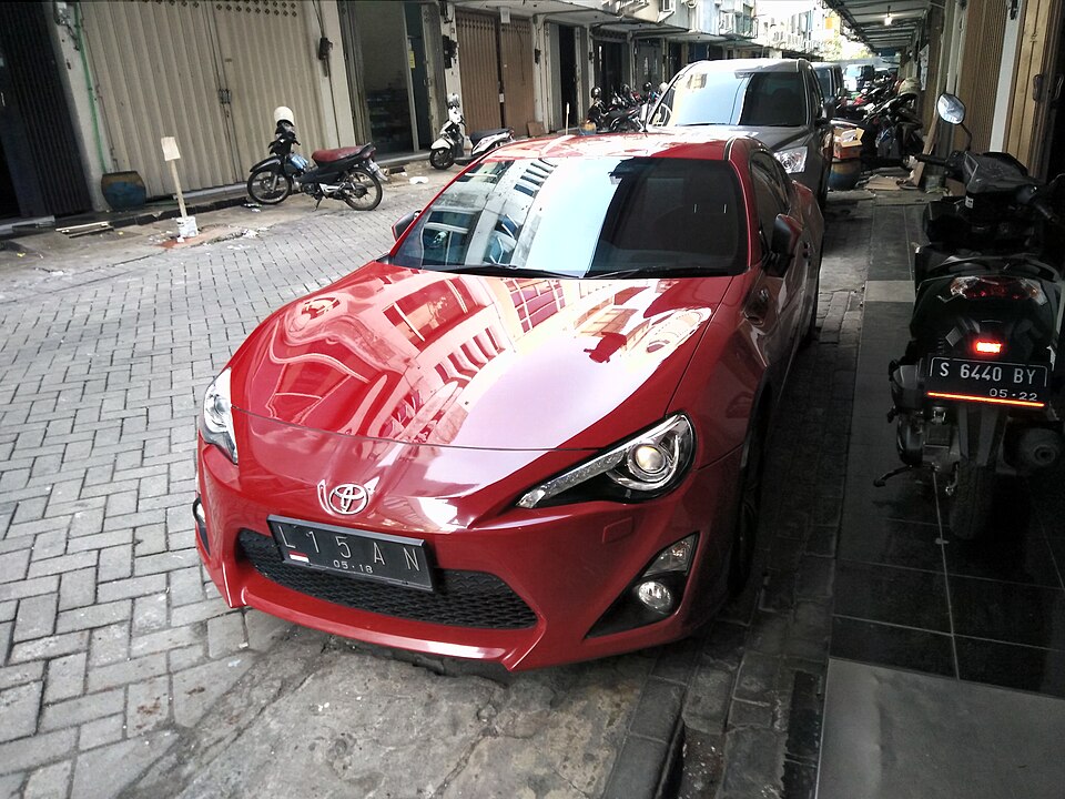 トヨタ 86／GR86 初代 の正面写真