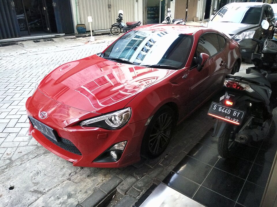 トヨタ 86／GR86 初代 の正面写真