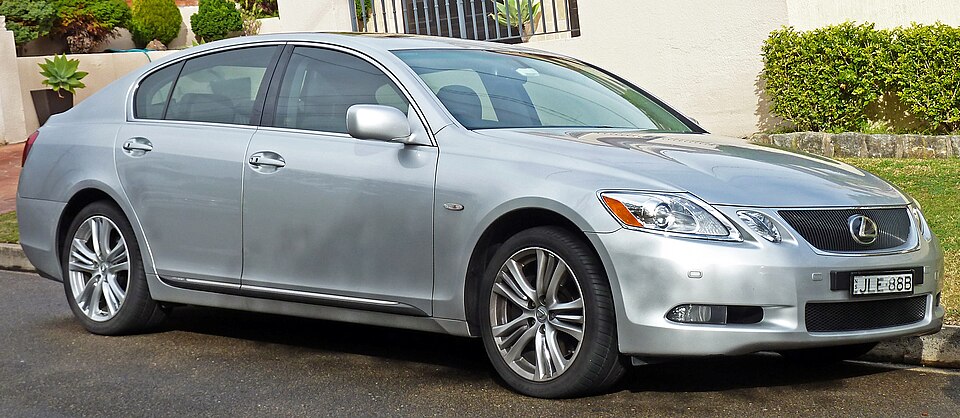 レクサス GS 初代 (S190) の外観写真