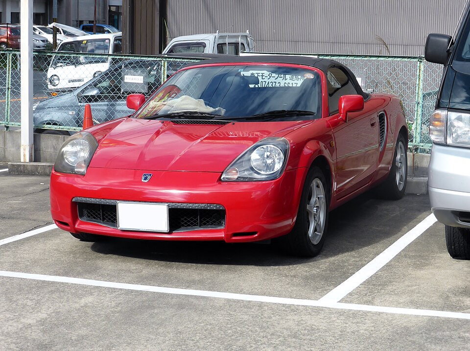 トヨタ MR2／MR-S 3代目 MR-S の正面写真