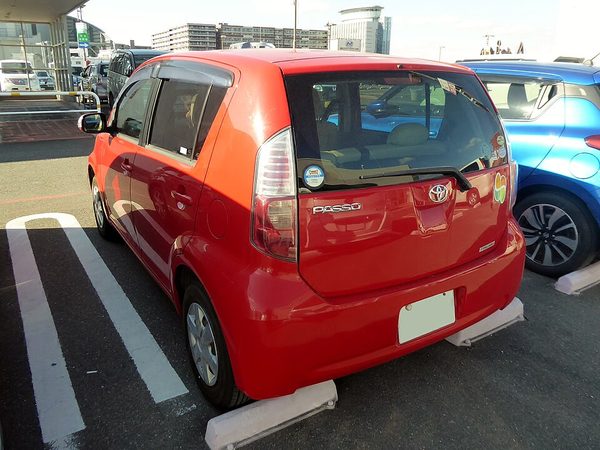 パッソ 初代 の後方写真