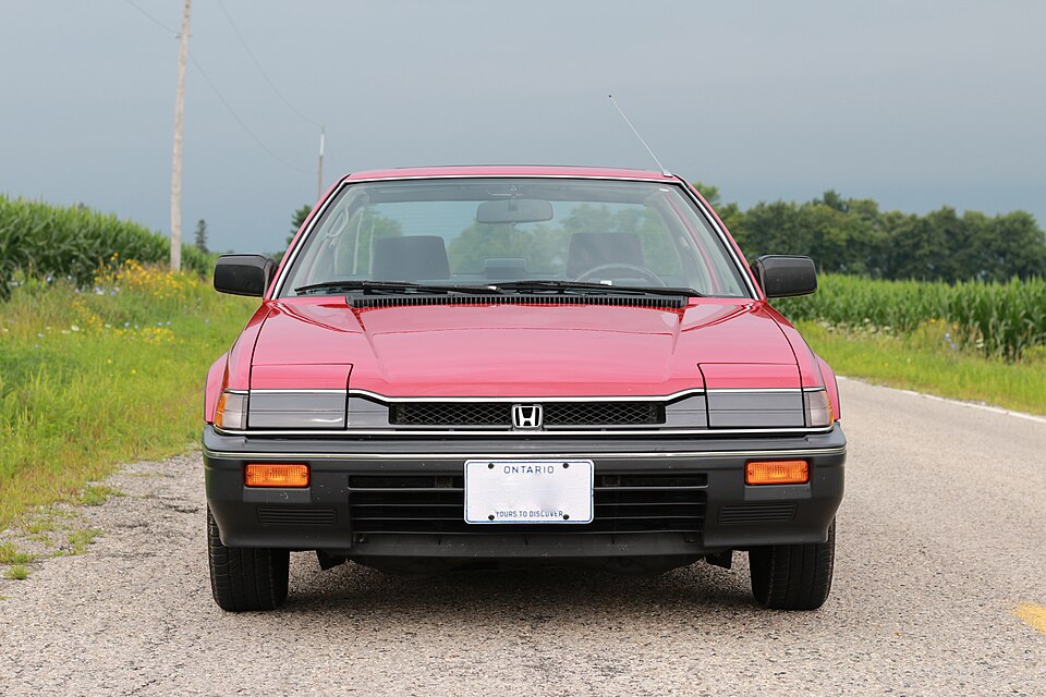 ホンダ プレリュード 3代目 の正面写真