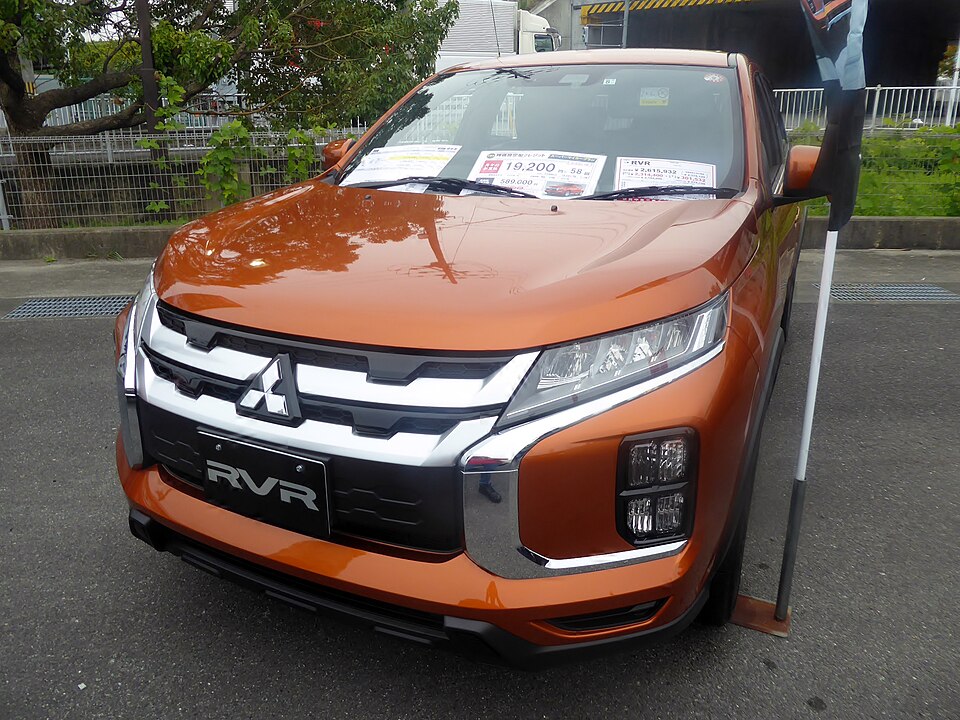 三菱 RVR 3代目 後期 の正面写真