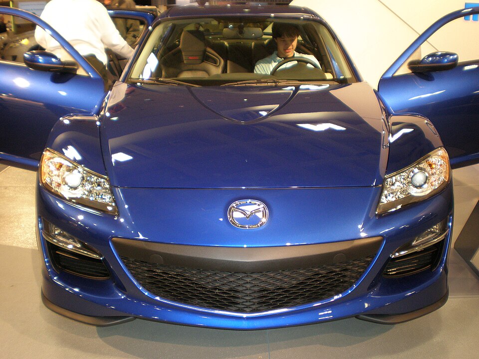 マツダ RX-8 初代 の正面写真
