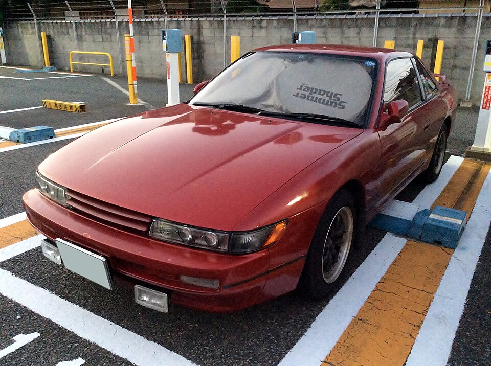 日産 シルビア 5代目 の正面写真