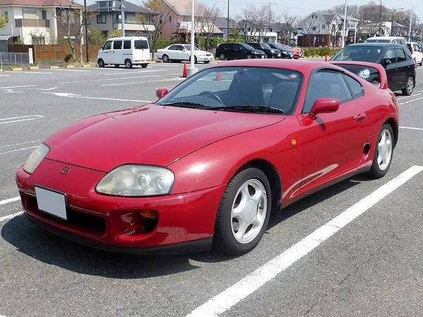 スープラ 2代目 の正面写真