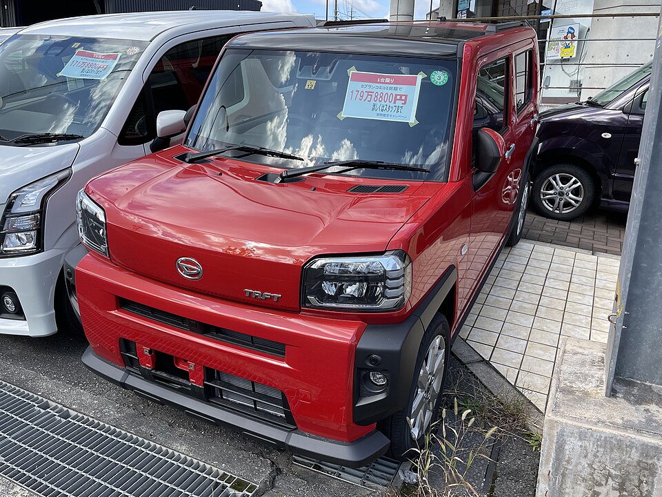 ダイハツ タフト 初代 の正面写真