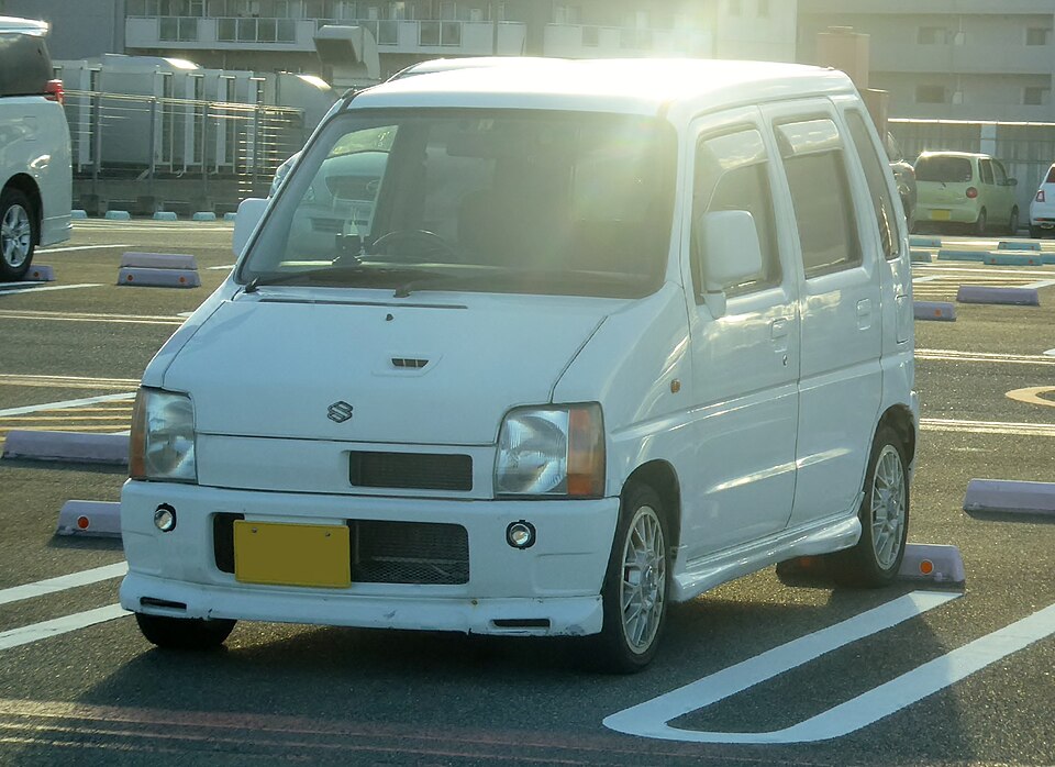 スズキ ワゴンR 初代 の正面写真